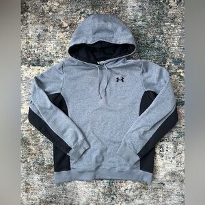 Under Armour Kids Gray and Black Hoodie